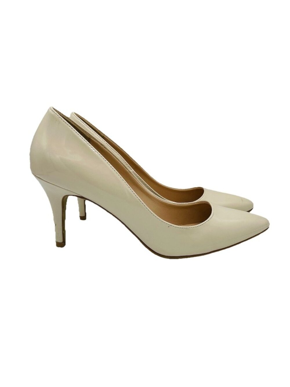 Kelly & Katie Womens Shoes Size 10 M Nude Beige Tessa Heels Pumps Stiletto